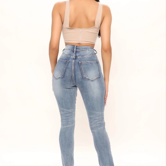 (Boutique) Extra Stretchy Skinny Jeans - Picture 4 of 6